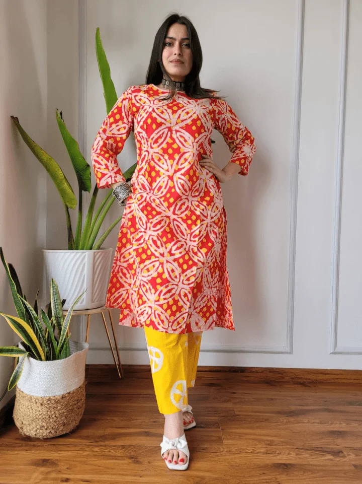 Cotton Kurti with Pants