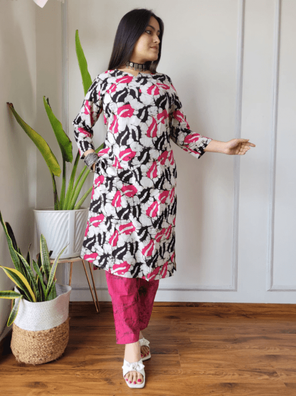 Cotton Kurti with Pants