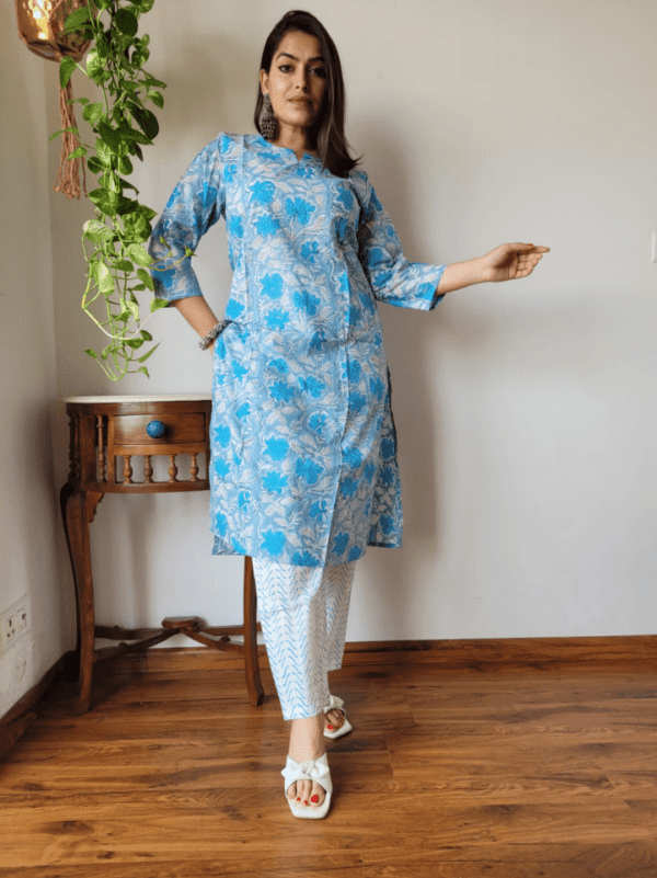 Cotton Kurti with Pants