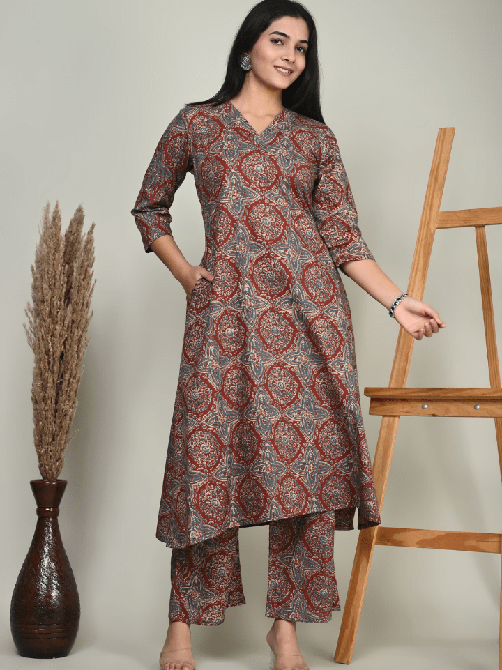 Cotton Kurti with Palazzo