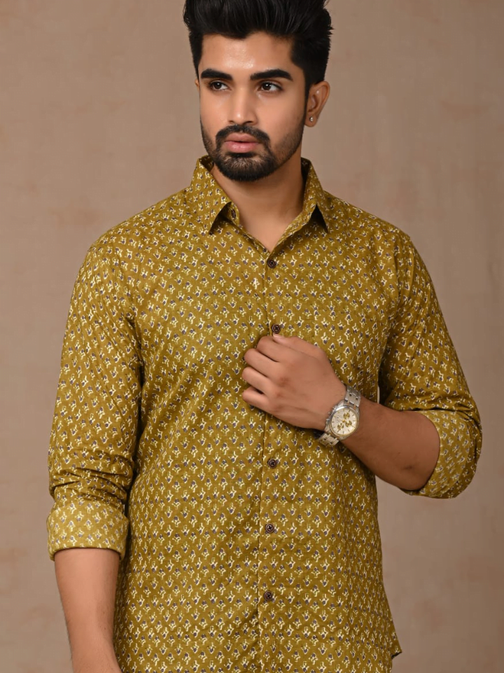 Full Sleeves Cotton Shirts for Men