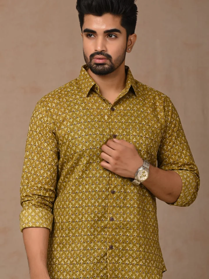 Full Sleeves Cotton Shirts for Men