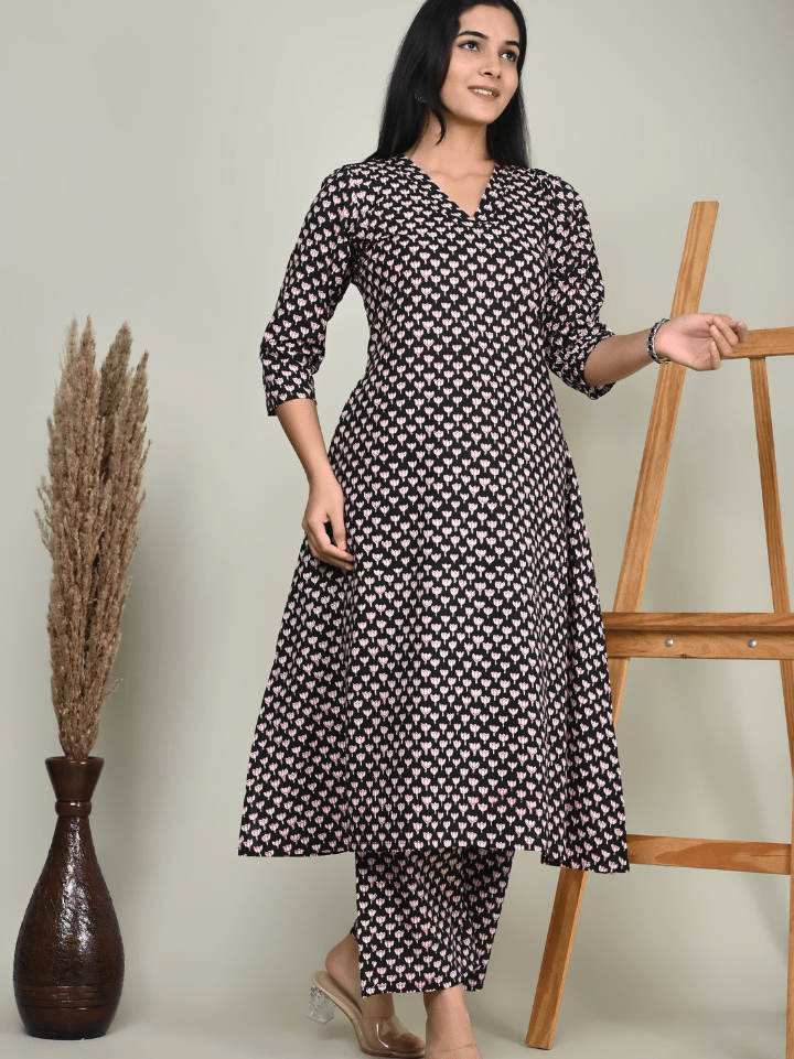 Cotton Kurti with Palazzo