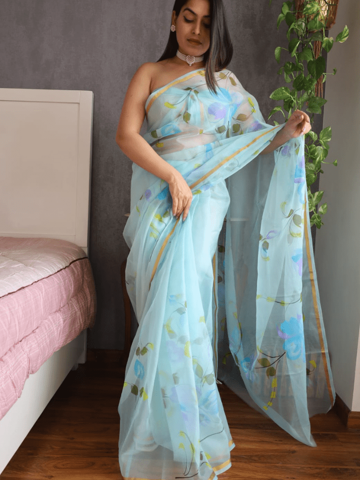 Organza Saree