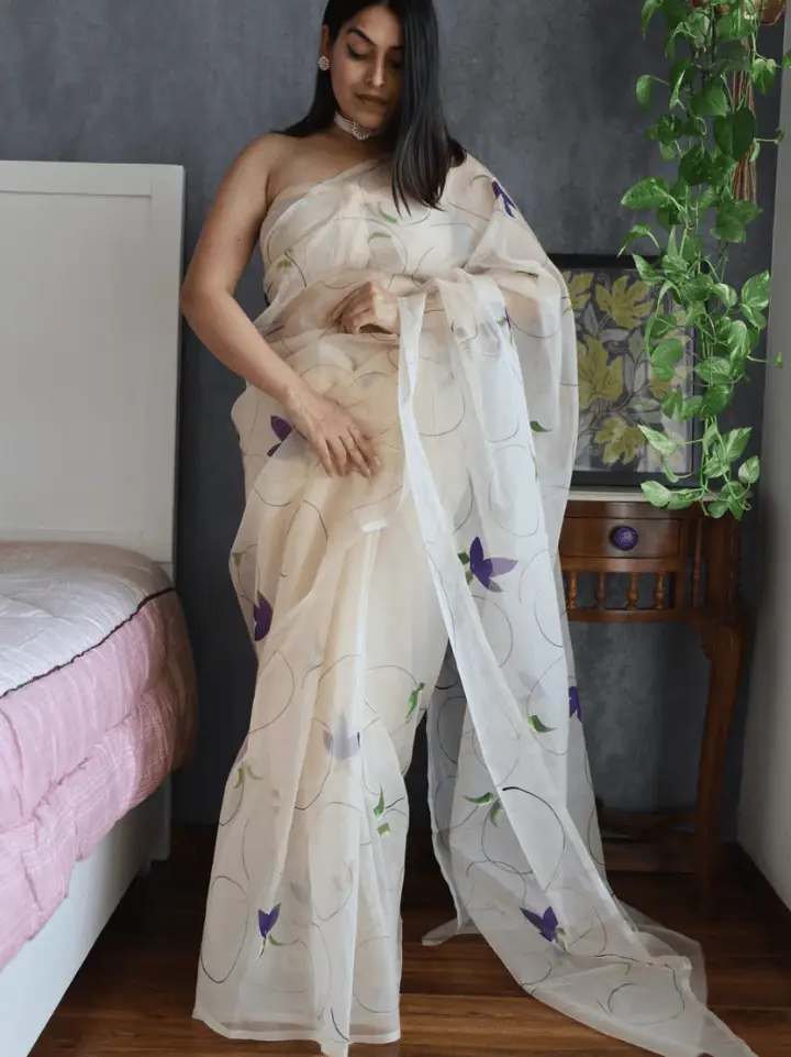 Organza Saree