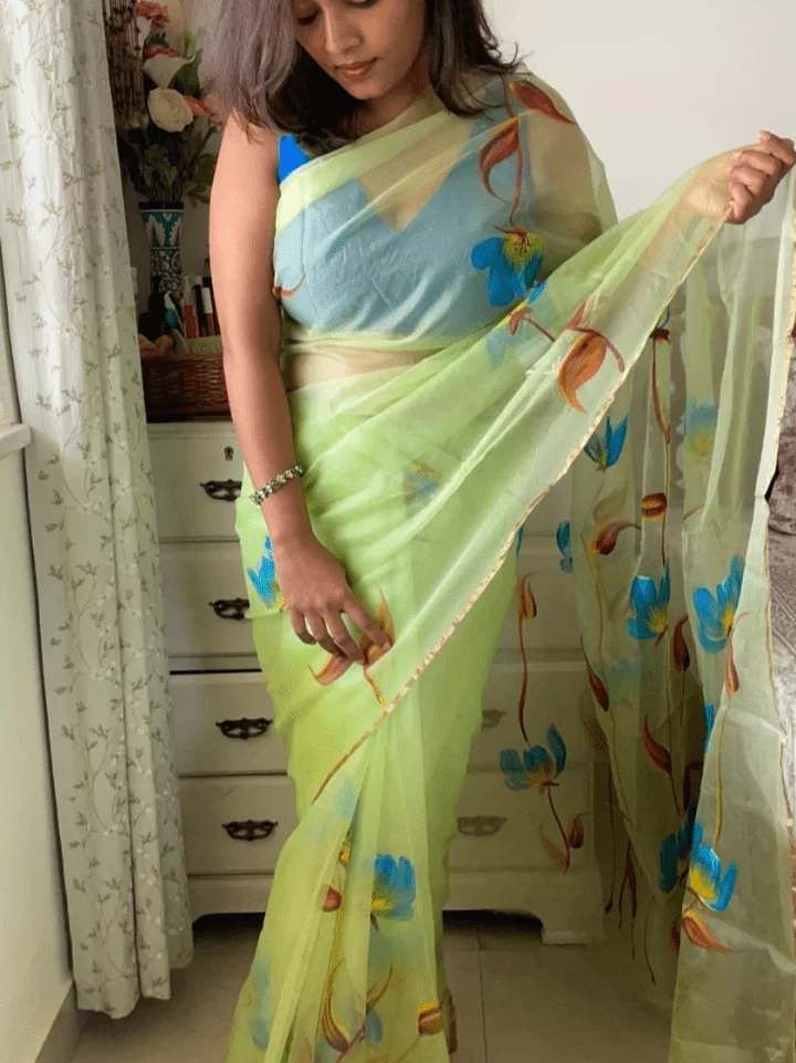 Organza Saree