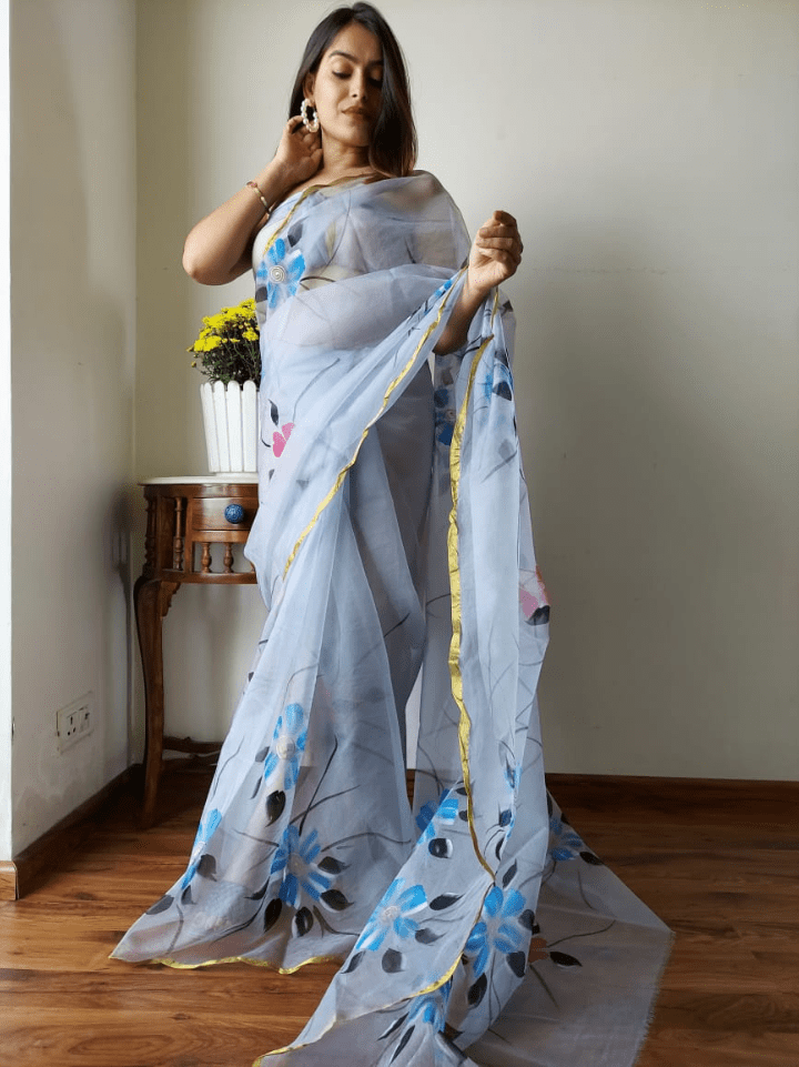 Organza Saree