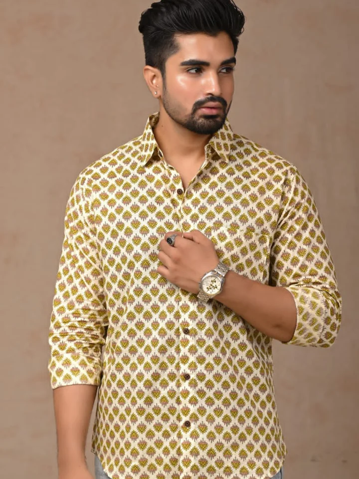 Full Sleeves Cotton Shirts for Men