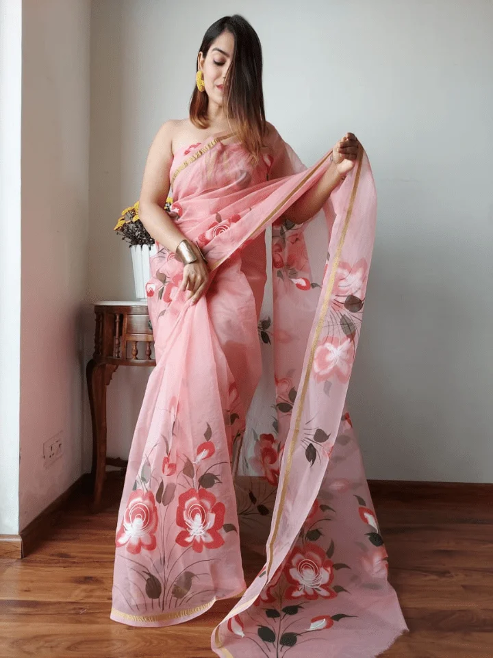 Organza Saree