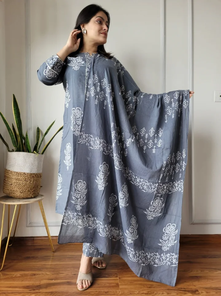 Cotton Suits with Dupatta