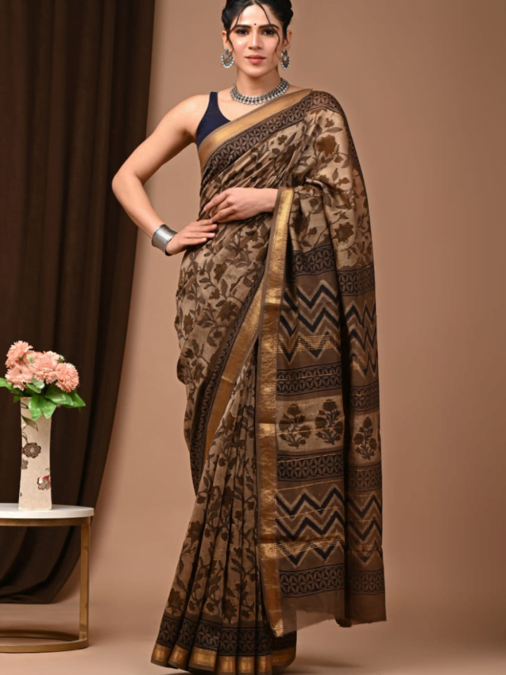 Maheshwari Silk Saree