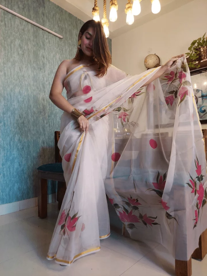 Organza Saree