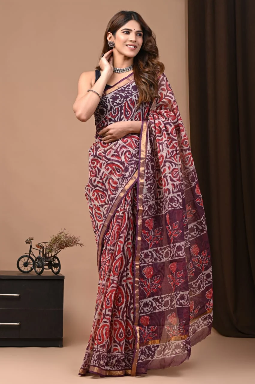 Kota Doria Saree