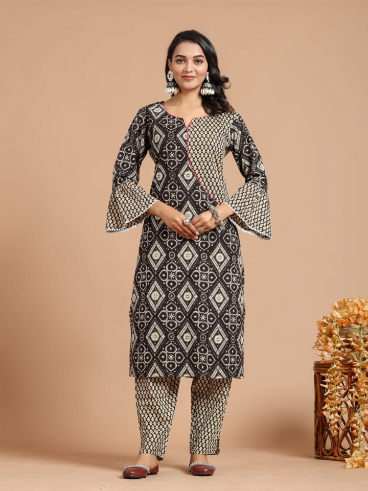 Pure Cotton Suits without Dupatta for Women