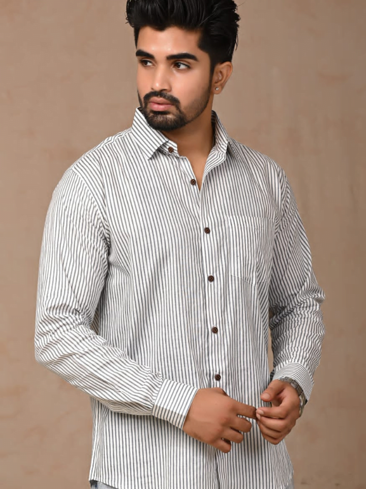 Full Sleeves Cotton Shirts for Men