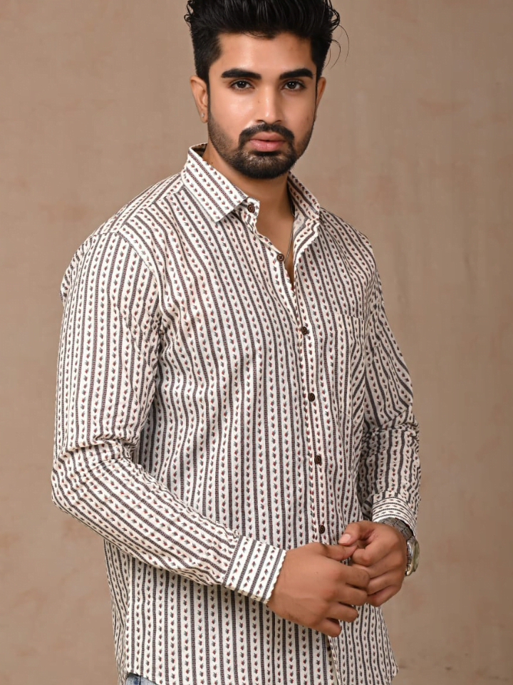 Full Sleeves Cotton Shirts for Men