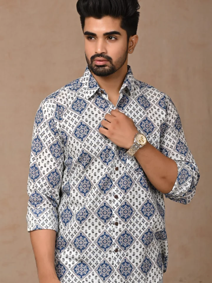 Full Sleeves Cotton Shirts for Men