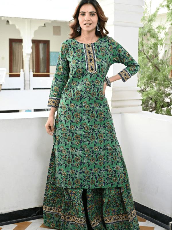 Designer Long Kurta & Skirt without Dupatta