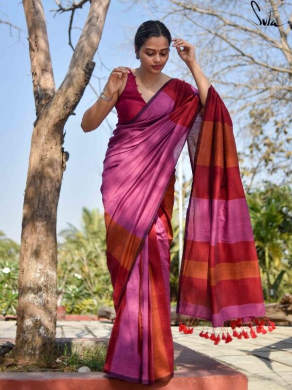 Khadi Cotton Saree For Women