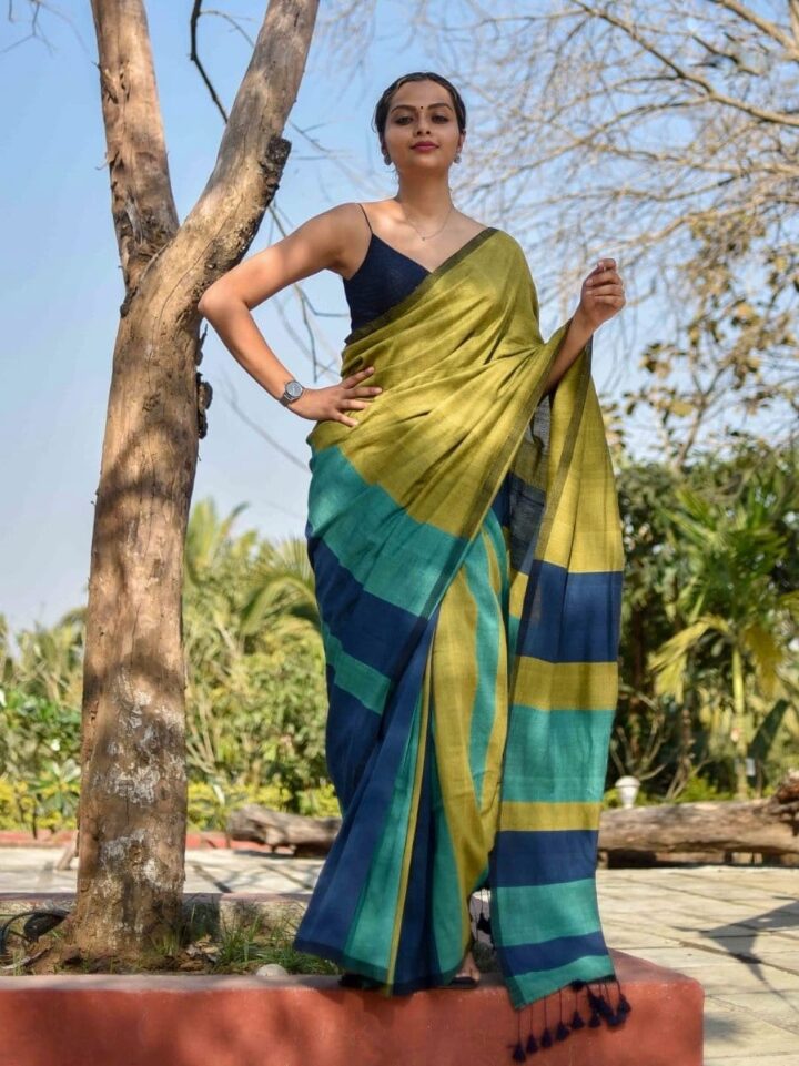 Khadi Cotton Saree For Women