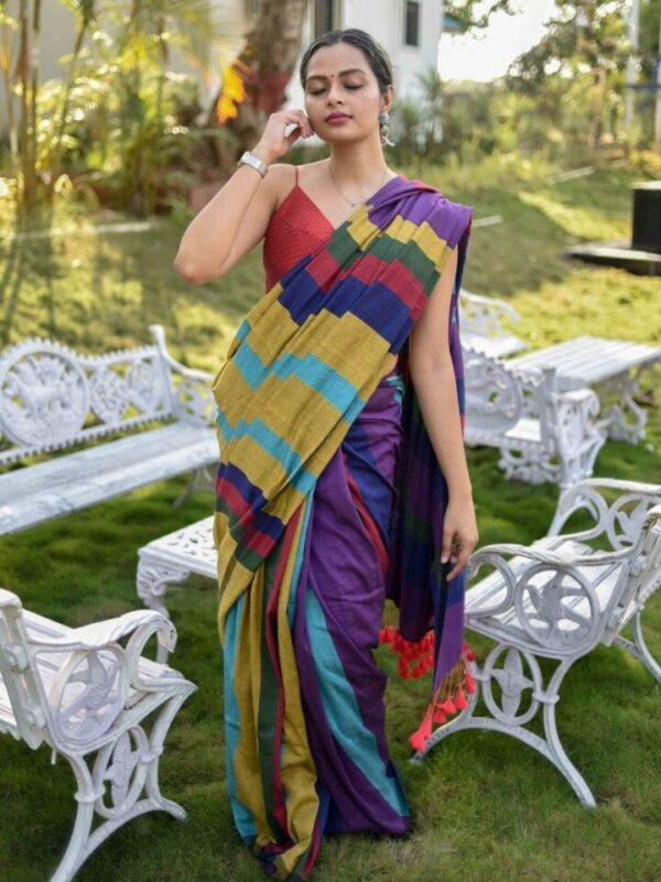 Khadi Cotton Saree For Women