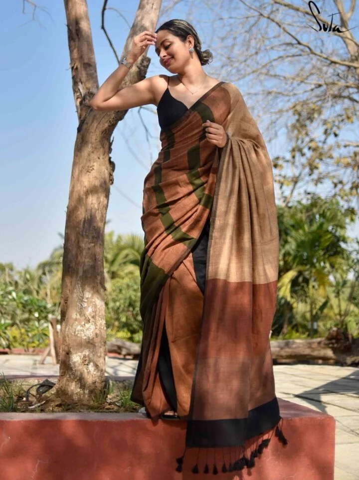 Khadi Cotton Saree For Women