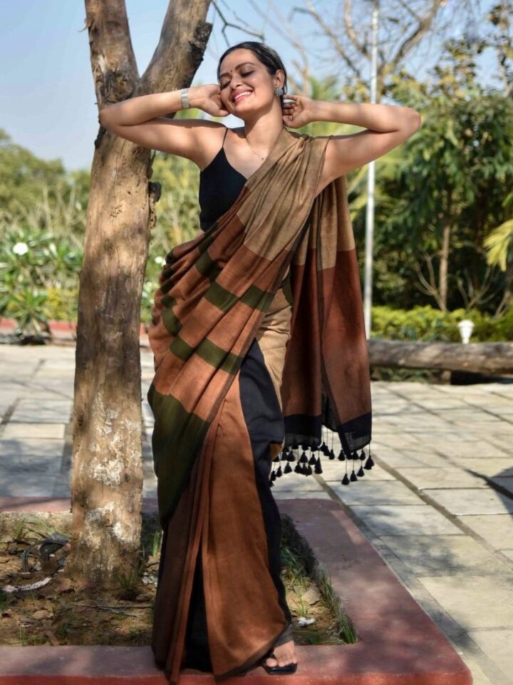 Khadi Cotton Saree