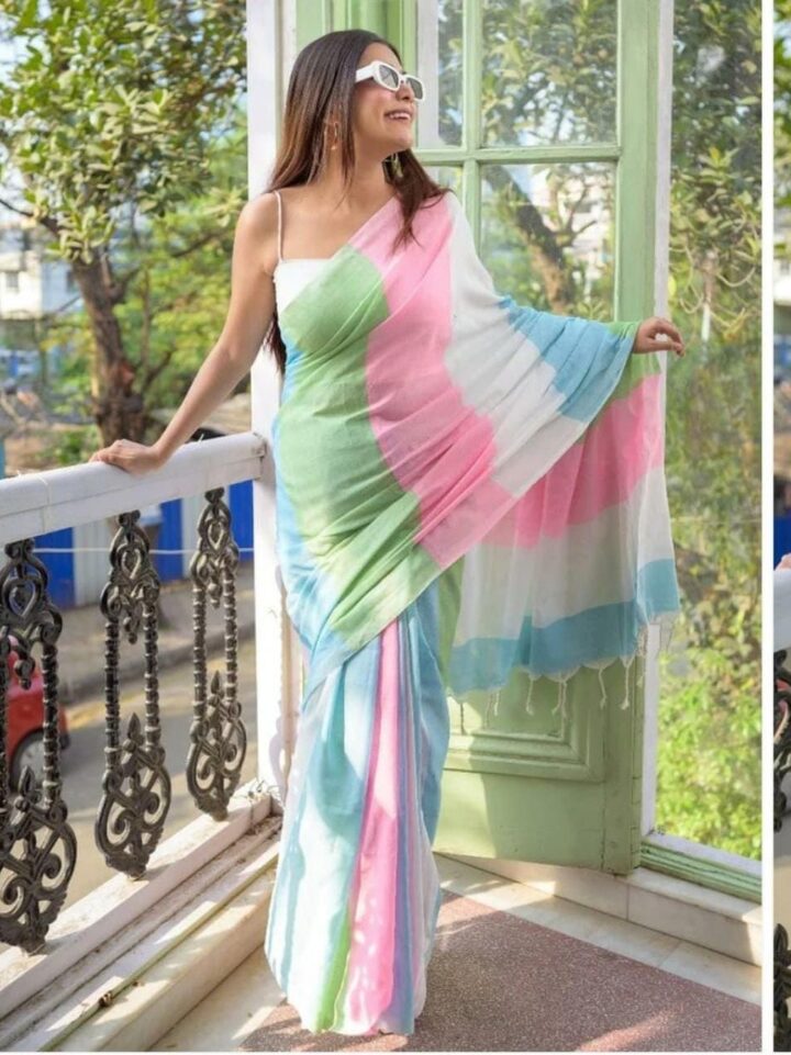 Khadi Cotton Saree For Women