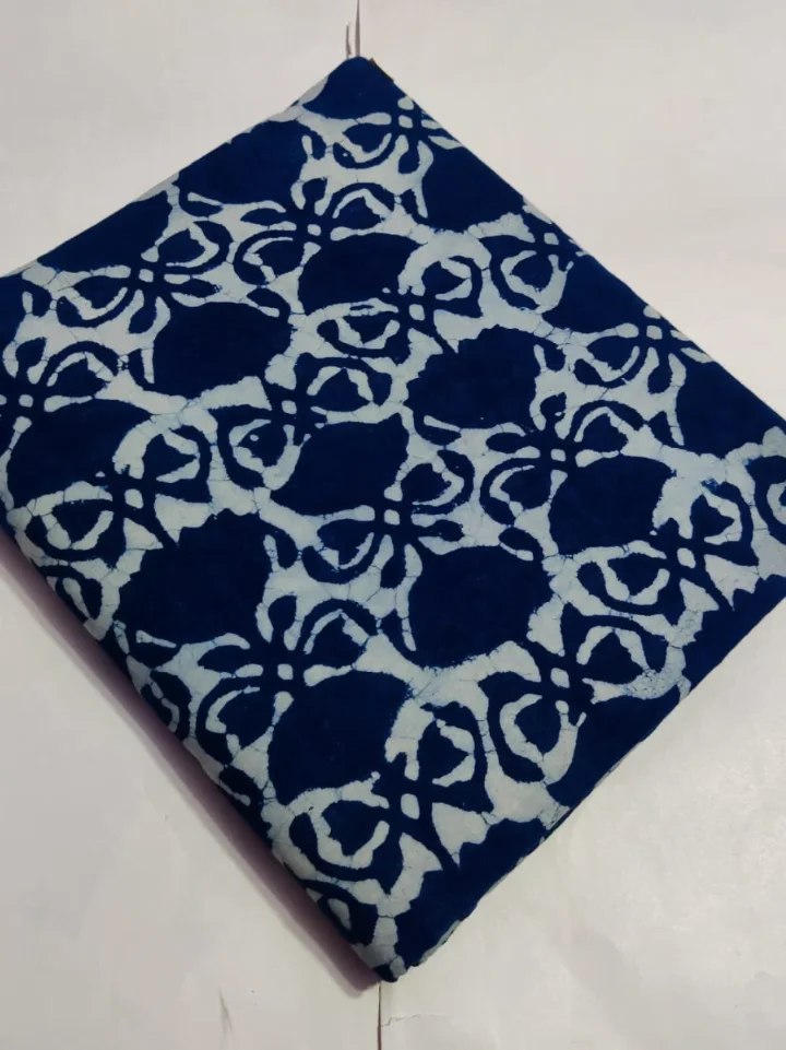 Indigo Print Fabric