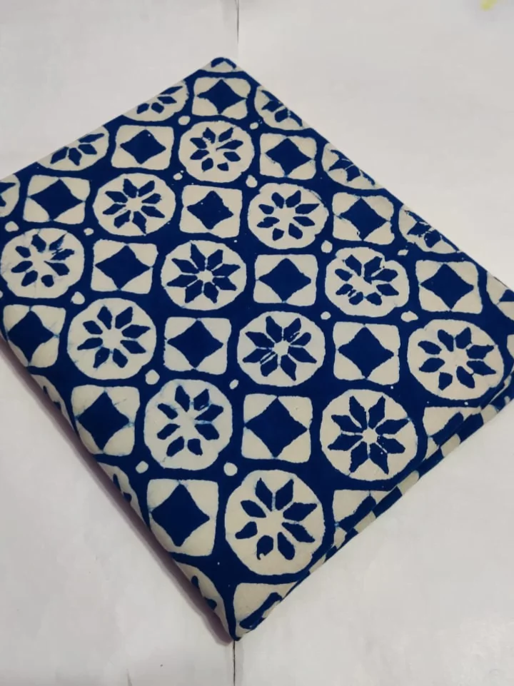 Indigo Print Fabric