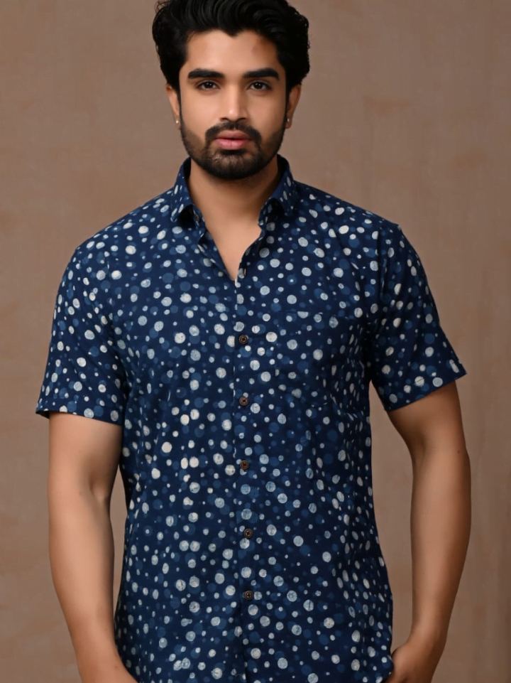 Half Sleeves Printed Shirt For Men