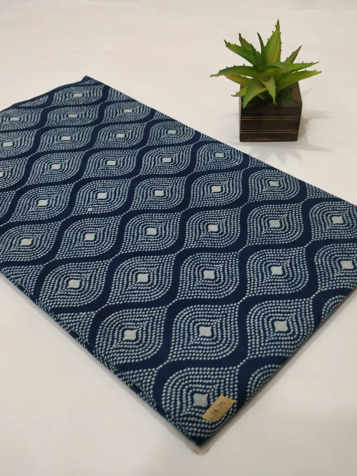 Indigo Print Fabric