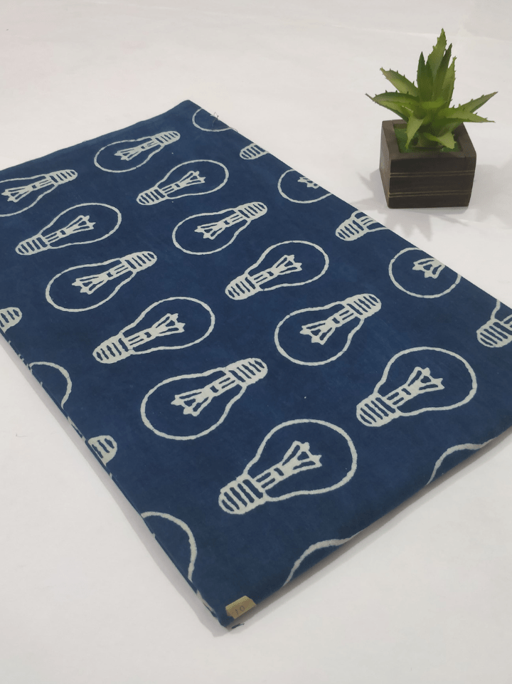 Indigo Print Fabric