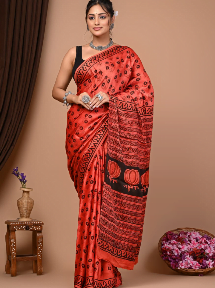 Modal Silk Saree for Women