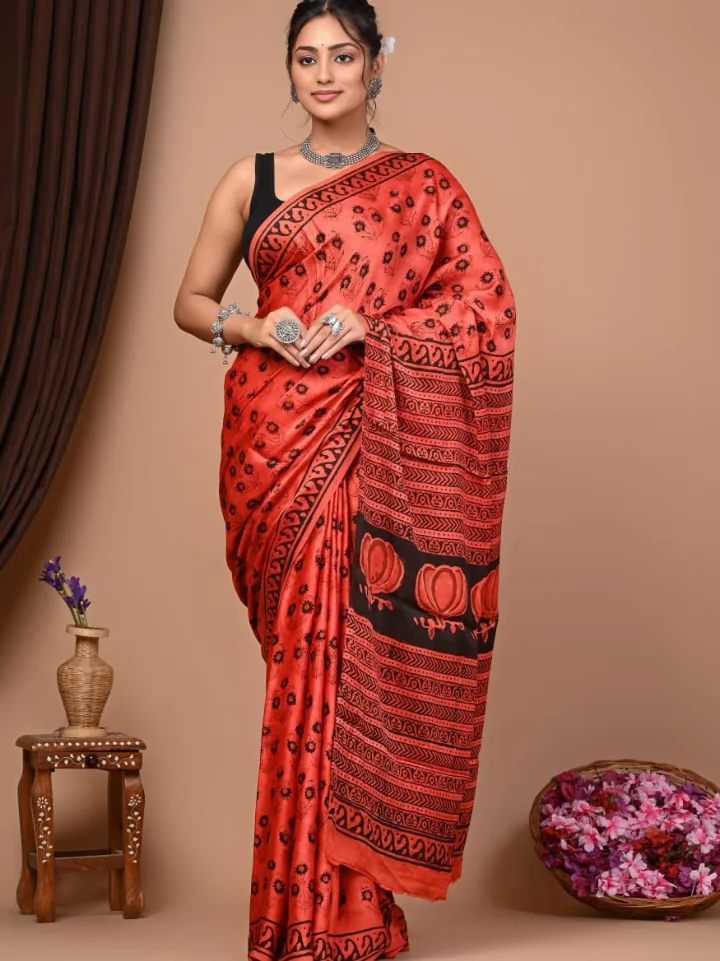 Modal Silk Saree for Women