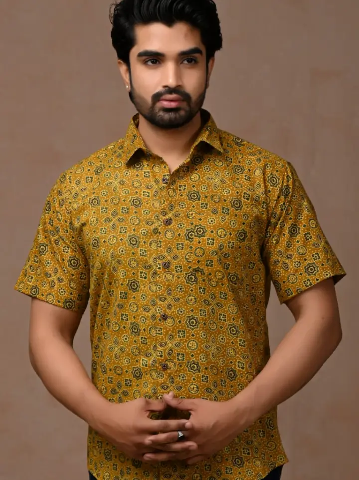 Half Sleeves Cotton Shirts for Men