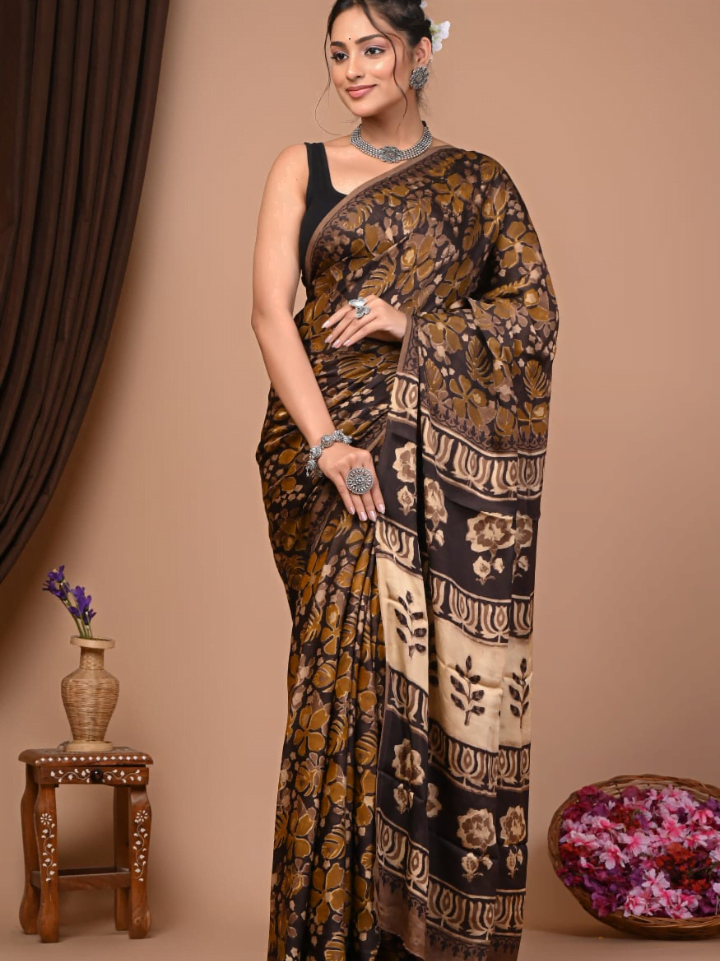 Modal Silk Saree for Women