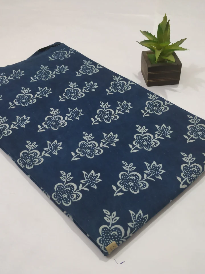 Indigo Print Fabric