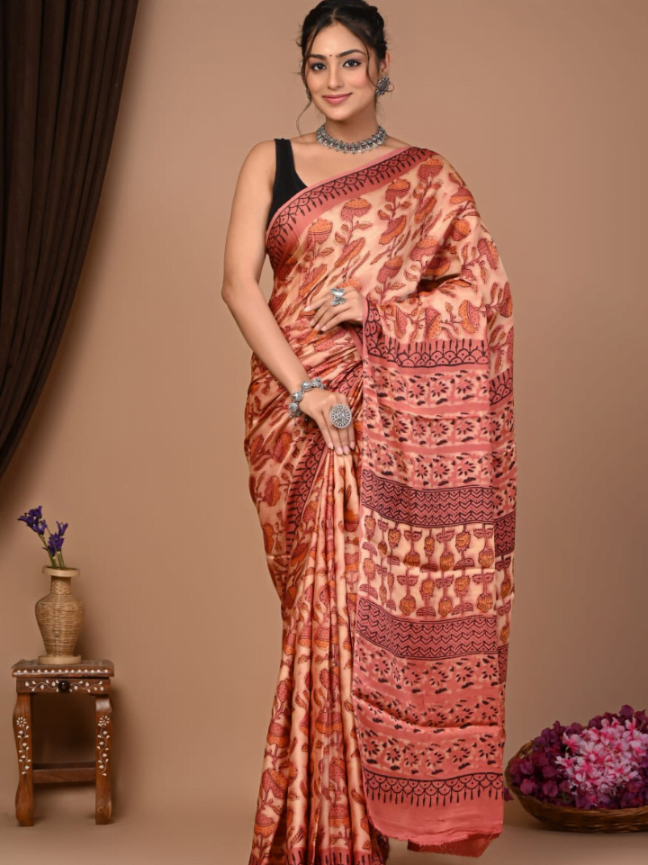 Modal Silk Saree for Women