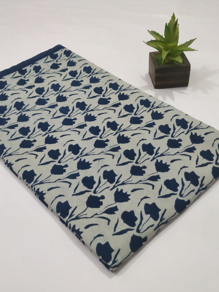 Indigo Print Fabric