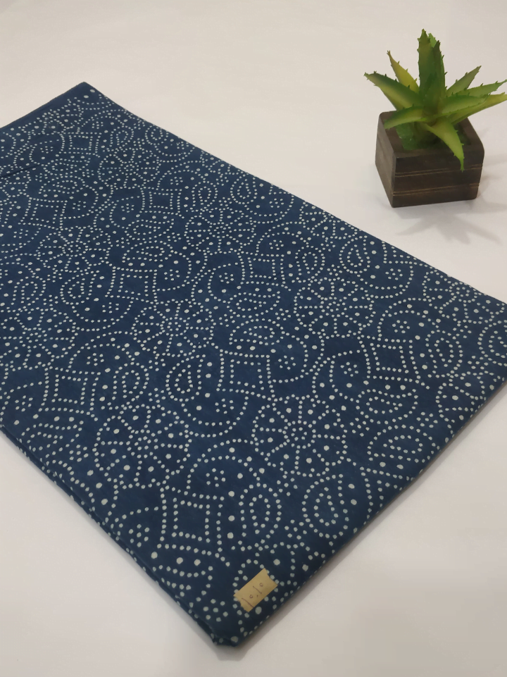 Indigo Print Fabric