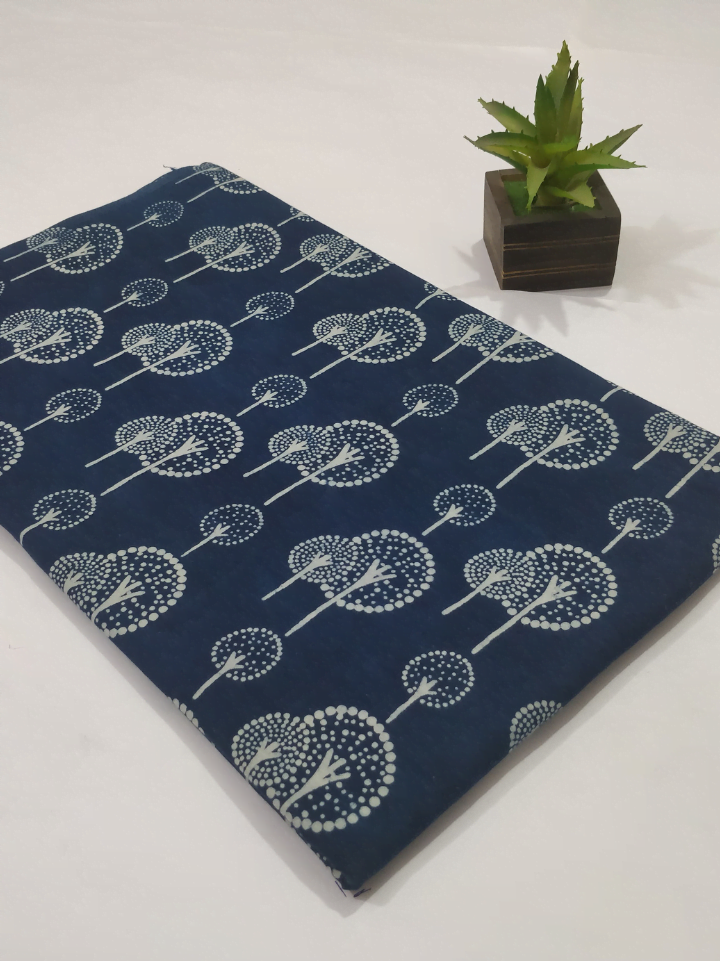 Indigo Print Fabric