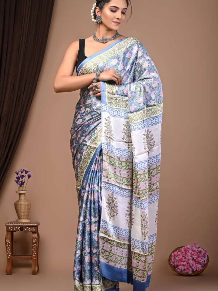 Modal Silk Saree for Women