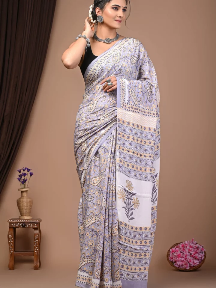 Modal Silk Saree for Women