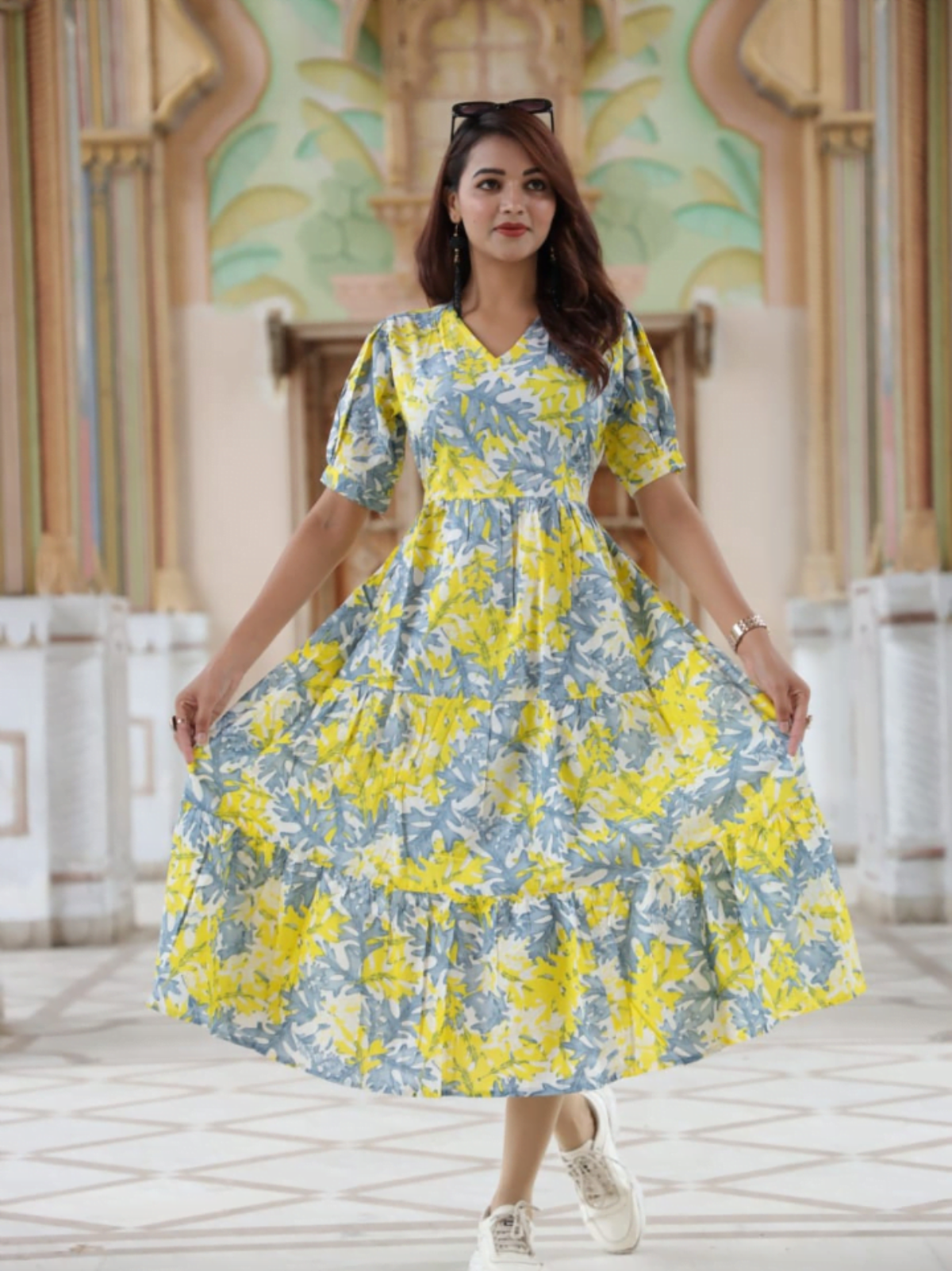 Get Noticed in Frill One Piece Dresses | Cotton Comfort- SA Fab