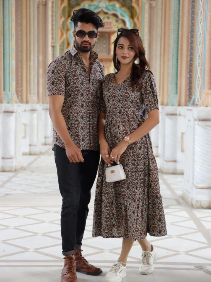 couple matching outfits traditional