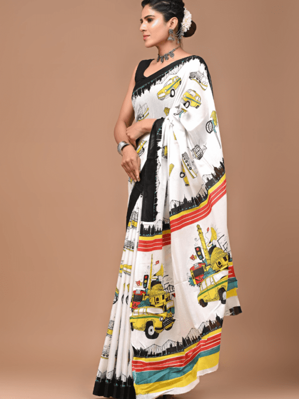 Cotton Mulmul Saree