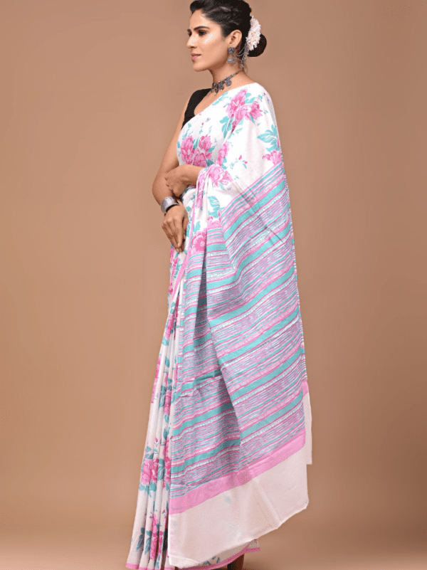 Cotton Mulmul Saree