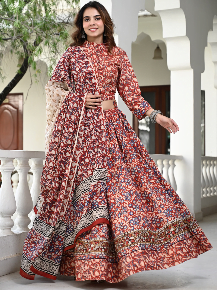 Designer Printed Lehenga Choli