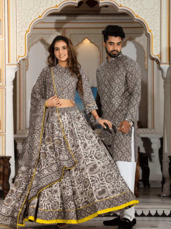 Couple Matching Lehenga & Kurta